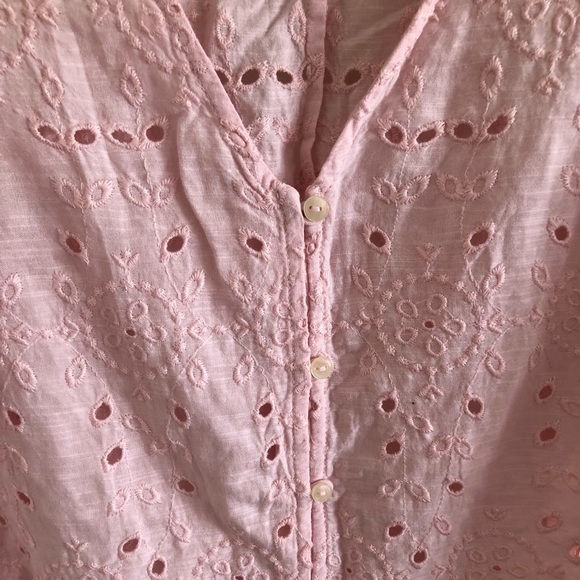 NWT Old Navy Pink Blouse Size Large - Picture 3 of 5